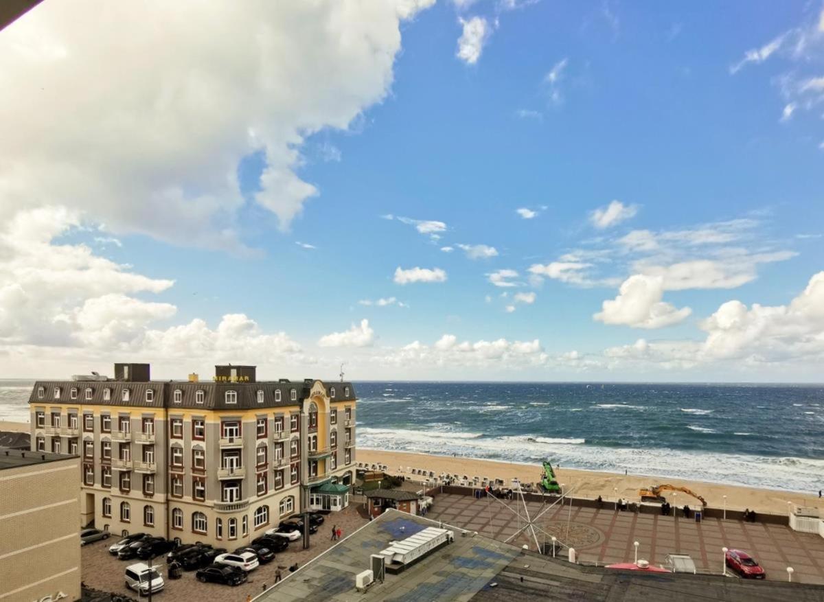 Haus Am Meer App104 Mit Meerblick Und Balkon Westerland Kültér fotó