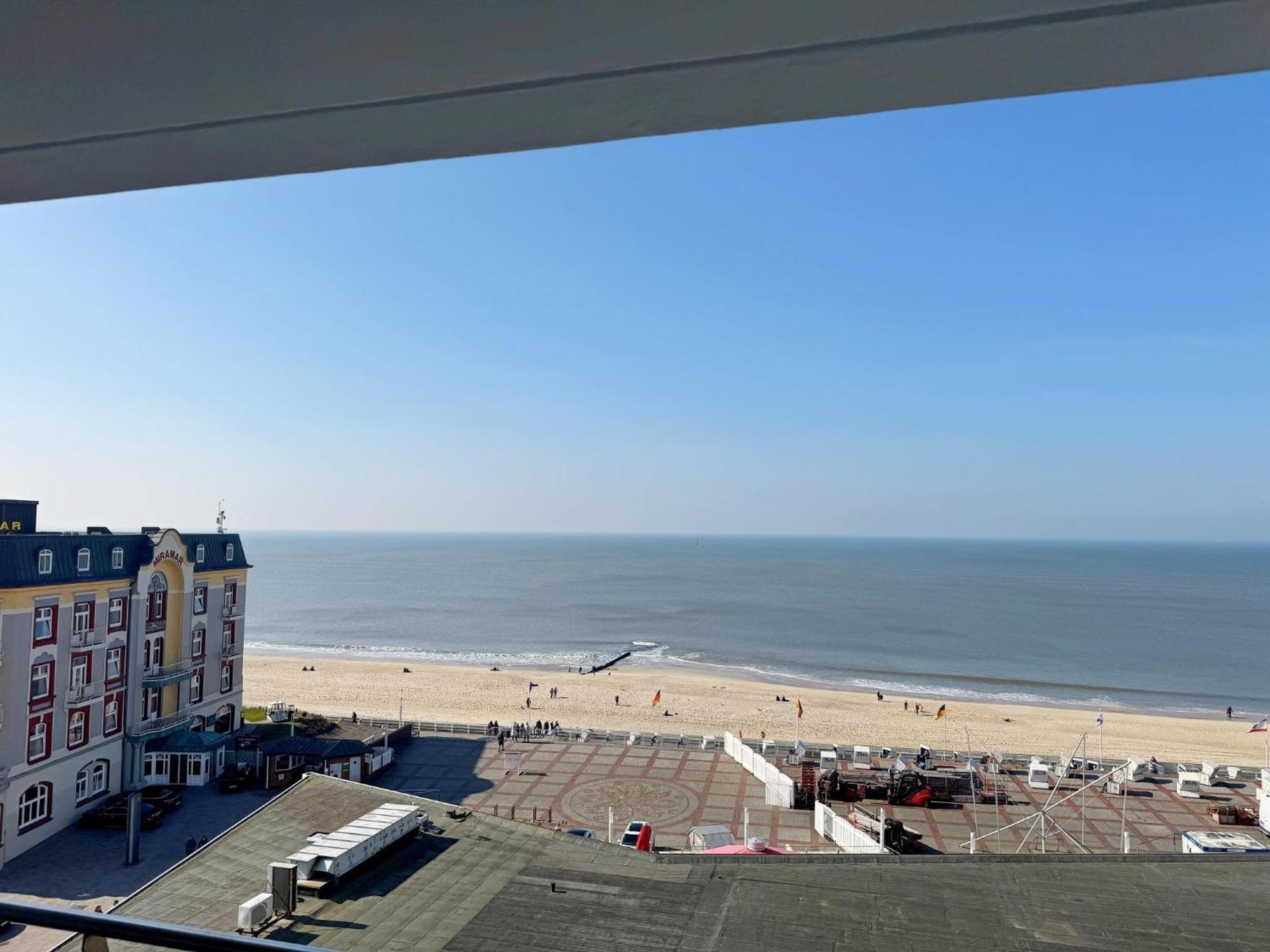 Haus Am Meer App104 Mit Meerblick Und Balkon Westerland Kültér fotó