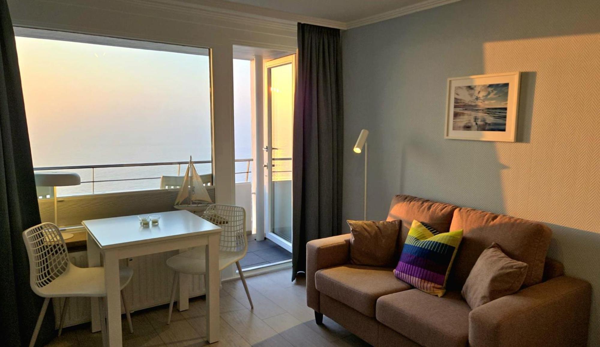 Haus Am Meer App104 Mit Meerblick Und Balkon Westerland Kültér fotó